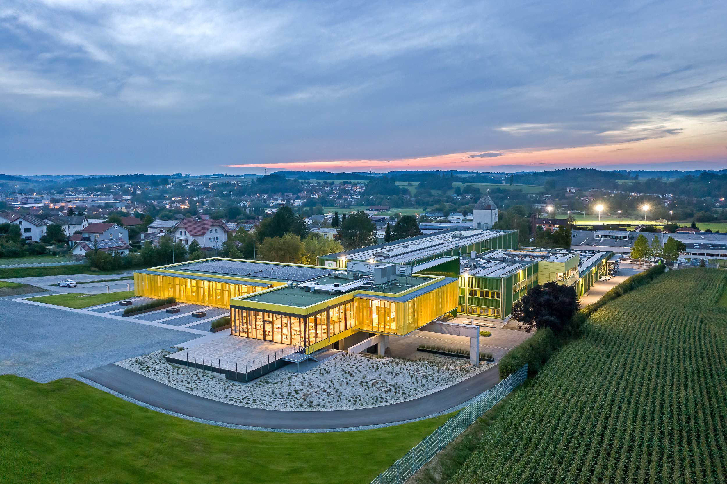 Neubau Büro Verwaltungsgebäude Pröckl in Arnstorf